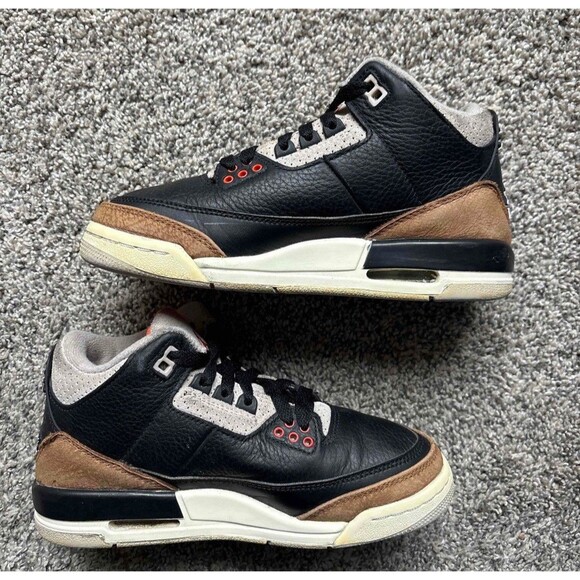 Nike Air Jordan 3 Retro Desert Elephant Size 4 Youth (Size 5.5 Women's) - Picture 2 of 7